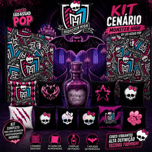 Monster High - KIT CENÁRIO - Leo Assad Pop