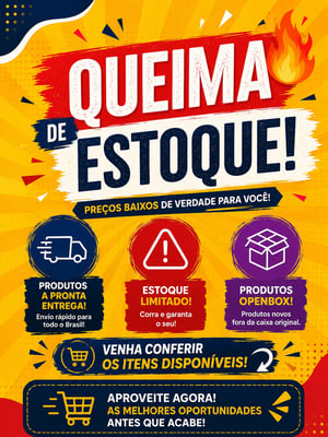 Queima de estoque - Variados