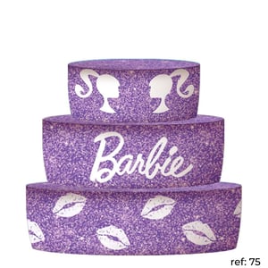 Barbie - Bolo Fake Helanca    Veste Fácil Trio de capas