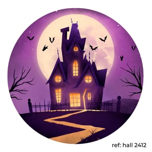 Halloween - Capa de Painel Redondo