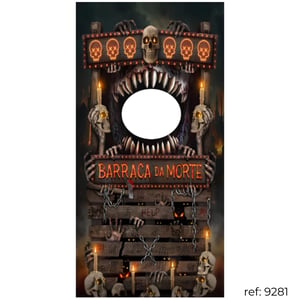 Halloween - Capa de Painel Lateral Veste Fácil 100x200