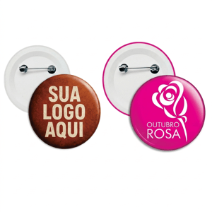 Botton Personalizado 5,5cm Papel fotográfico / Base em metal / Alfinete em metal 5,5cm /  Formato de imagem,Corel, PDF,JPEG ou PNG / Valores para arte UNICA Impressão digital em qualidade fotográfica, sem limite de cores Redondo - Personalizado / Formato Redondo Acabamento em plástico de poliéster Os produtos não são embalados individualmente.
