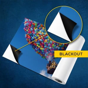 Adesivo Blackout Vinil Branco  4x0   