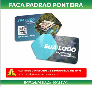 Cartão Profissional | Couchê 300g | 4x4 | Lam Fosca e Verniz Localizado Só Frente