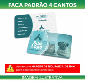 Cartão Profissional | Couchê 300g | 4x4 | Lam Fosca e Verniz Localizado Só Frente