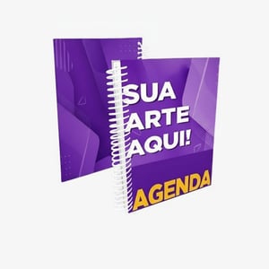 Agenda Anual RJ 2026 | Espiral Papel Offset 75g (miolo), Papel Paraná (capa) 150mm x 210mm Capa: 4x0, Miolo: 1x1  Espiral 