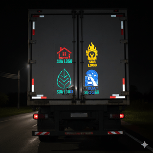 Adesivo Plotter de Recorte Vinil Refletivo | 120g | 510mm x 1000mm Adesivo Vinil Refletivo Plotter 120g 510mm x 1000mm Escolha: Vermelho, Amarelo, Azul e Verde  Corte Contorno Alta visibilidade noturna