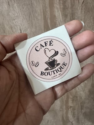 Adesivos quadrados personalizados