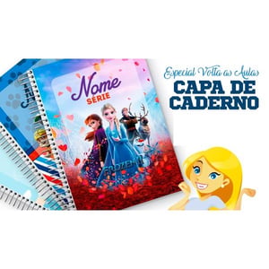 ADESIVAÇÃO CAPA DE CADERNO