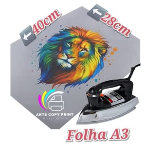 DTF Têxtil Folha A4 e A3