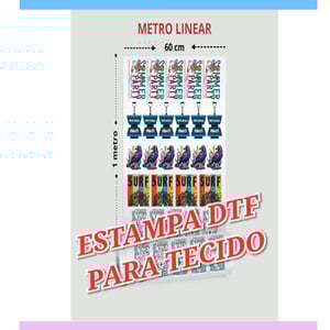 DTF Têxtil Metro (60cm de largura)