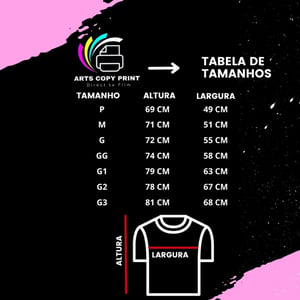 Camiseta *Lisa Branca Poliéster*
