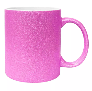 Caneca P/ sublimação lisa *Glitter*