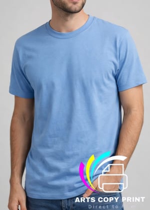 Camiseta Lisa *AZUL CLARA* Malha PV