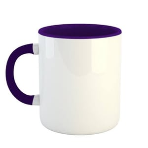 Caneca P/ sublimação *Colorida*ROXO Porcelana  Cores sortidas   