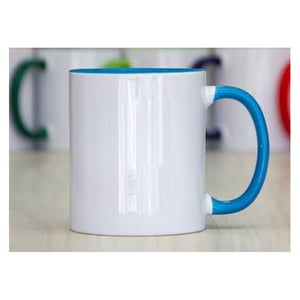 Caneca P/ sublimação *Colorida* AZUL CLARO Porcelana  Cores sortidas   