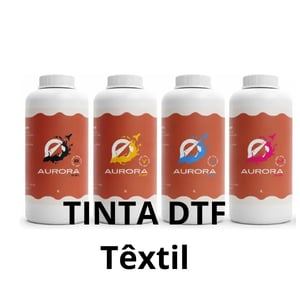 Tinta DTF têxtil colorida      
