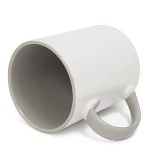Caneca P/ sublimação *Colorida* CINZA Porcelana  Cores sortidas   