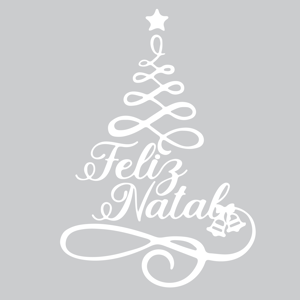 Adesivo Natalino Árvore