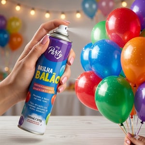 SPRAY BRILHA BALÃO 300ML