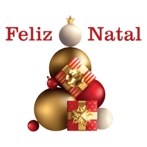 Adesivo Natalino Árvore bolas