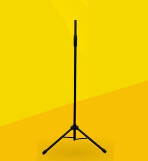 Porta Banner  Até 1,00x1,85cm Preto Epoxí Fosco Base retrátil Uso interno, material não resistente a ação do vento.