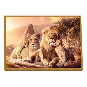 QUADRO EM LONA ACABAMENTO METALON Lona fosca  4x0  Metalon 10x10 Galvanizado 