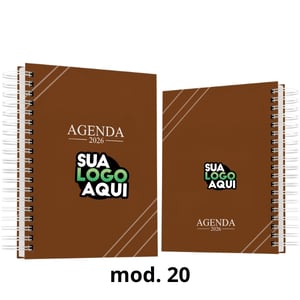 Agenda Diaria 2026 Personalizada Classica