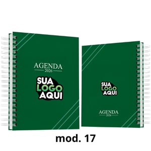 Agenda Diaria 2026 Personalizada Classica