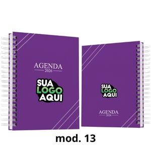 Agenda Diaria 2026 Personalizada Classica