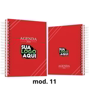 Agenda Diaria 2026 Personalizada Classica