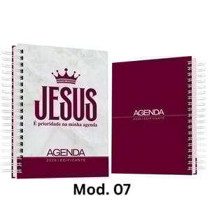 Agenda 2026 Edificante – Jesus é Prioridade na Minha Agenda