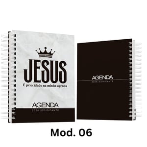 Agenda 2026 Edificante – Jesus é Prioridade na Minha Agenda