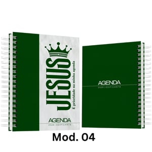 Agenda 2026 Edificante – Jesus é Prioridade na Minha Agenda