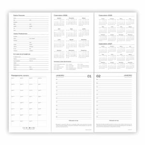 Agenda 2026 Personalizada - Religiosas