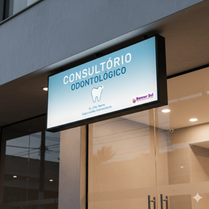 Painel Luminoso Acrílico