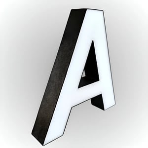 Letra Caixa 3D