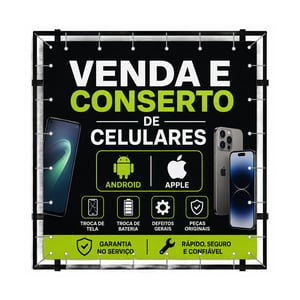 Placa de Lona por M² (Ilhós)