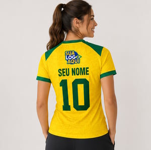 Camiseta Dry Fit Brasil