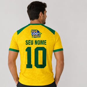 Camiseta Dry Fit Brasil