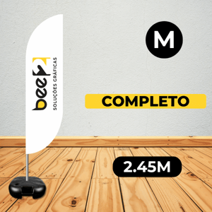 WIND COMPLETO (M) TECIDO TECNOSPORT 100% SINTÉTICO 2.45M X 0.65M DUPLA-FACE | IMPRESSÃO ULTRA-HD EPSON ESTRUTURA DE ALUMÍNIO DESMONTÁVEL FACA | PENA | VELA | ÂNGULO / BASE TITAN BLACK FRETE GRÁTIS NAS COMPRAS ACIMA DE 100,00, CONSULTE AS REGIÕES.