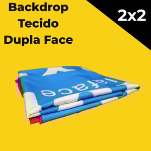 BACKDROP TECIDO DUPLA-FACE 2000x2000mm TECIDO OXFORD HD QUADRADO IMPRESSÃO ULTRA-HD EPSON 4 X 4 CORES DUPLA-FACE COSTURA | VELCRO | EMENDA HORIZONTAL FRETE GRÁTIS NAS COMPRAS ACIMA DE 100,00, CONSULTE AS REGIÕES.