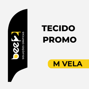 TECIDO PROMOCIONAL VELA Tecido 100% Poliéster 1.95M X 0.65M (VELA) Dupla-Face | Impressão Sublimática Costura Externa Interlock Linha branca FRETE GRÁTIS NAS COMPRAS ACIMA DE 100,00, CONSULTE AS REGIÕES.