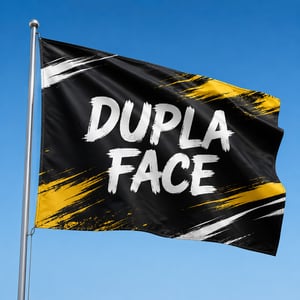 BANDEIRA DUPLA-FACE PREMIUM OXFORD HD RETANGULAR 4x4 COR IMPRESSÃO SUBLIMÁTICA HD EPSON DUPLA-FACE FRETE GRÁTIS NAS COMPRAS ACIMA DE 100,00, CONSULTE AS REGIÕES.