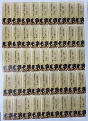 Etiqueta Escolar Adesiva