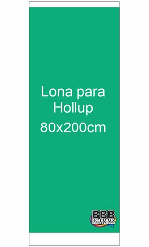 Lona para Rollup 80x200