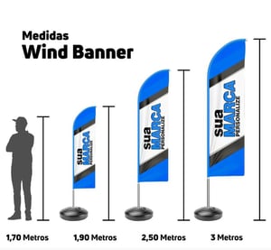 WIND BANNER COMPLETO