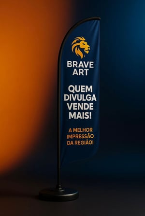 Tecido para Wind Banner tecido 2,20x0,60 4x4 impressao digital costura 