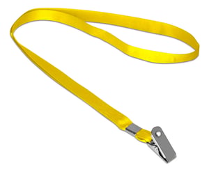 Cordão para cracha 12mm com garra jacaré (sem personalização)