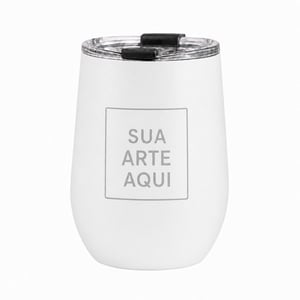 Copo Cuia com tampa 360ml BR
